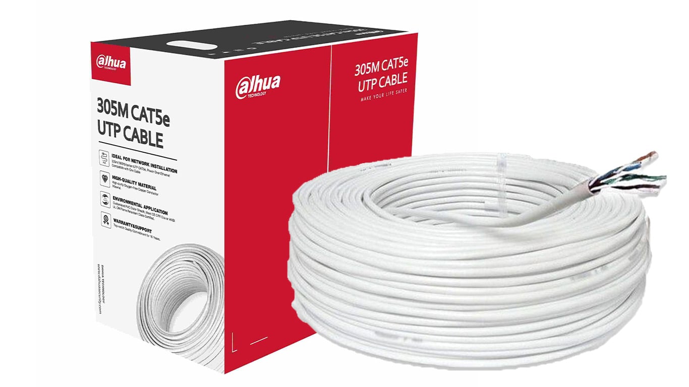 Cablu UTP Cat5e Dahua 305m Cupru Pur