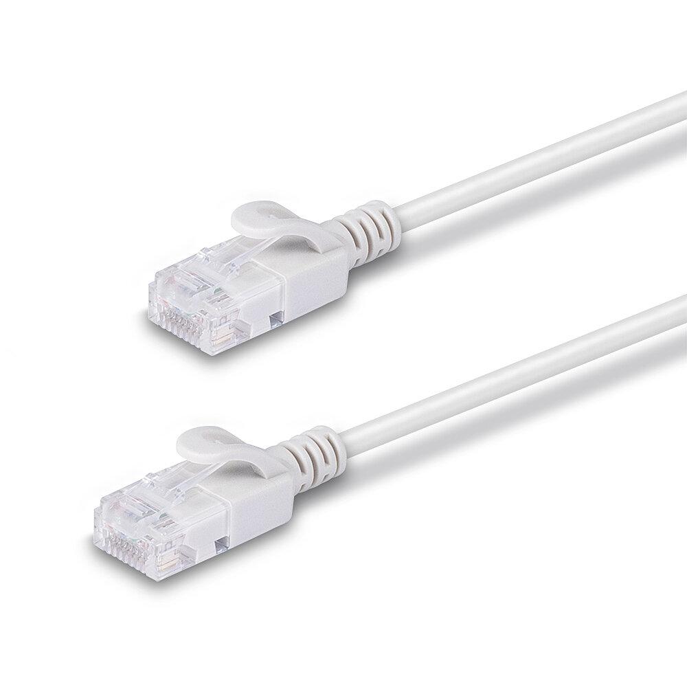 Cablu Rețea LINDY Cat.6A Ultraslim 2m 500MHz Gri - imagine 5