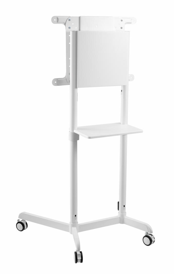 Stand TV Mobil SERIOUX 37-70 inch 70kg - Alb, Reglabil - imagine 5