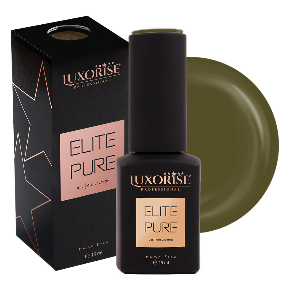 Oja Semipermanenta Hema Free Luxorise Elite Pure - Opulent Olive