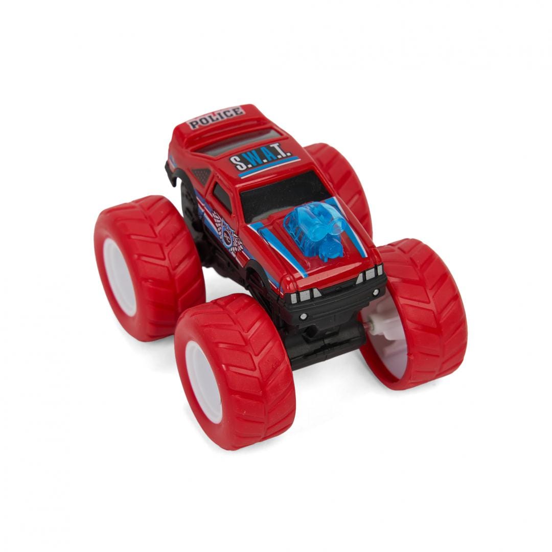 Mașină Poliție Inerție Momki 8.5cm - Jucărie Copii 3+ Ani - imagine 4