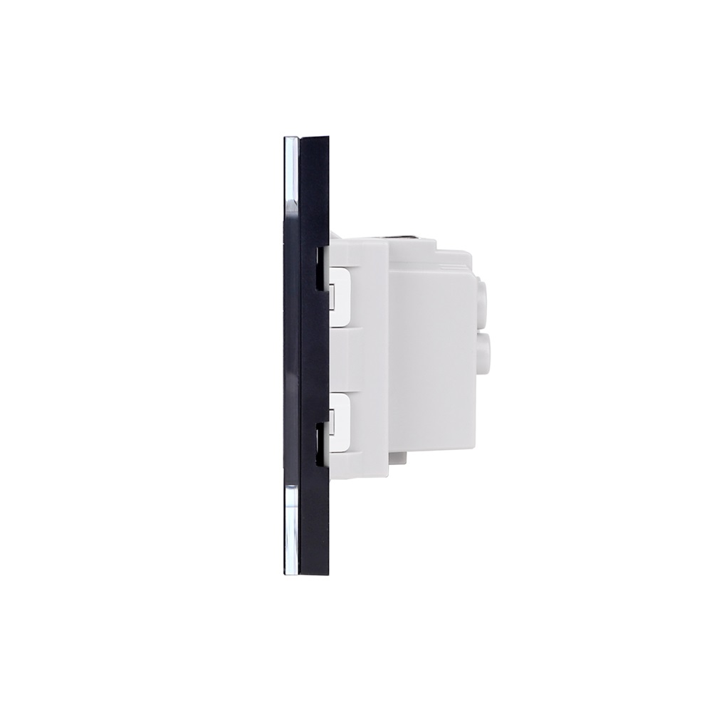 Priza Dubla Sticla Luxion 4M, Design Modern - imagine 7