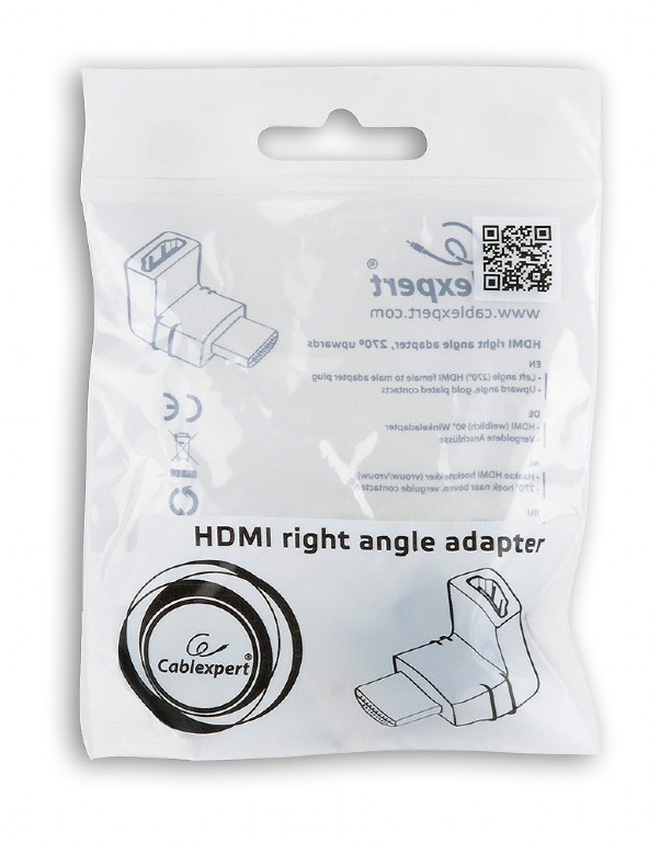 Adaptor HDMI 270° Gembird - Soluție Spații Înguste - imagine 3