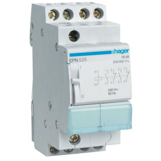 Teleruptor Hager EPN525 16A 2NO+2NC 230V