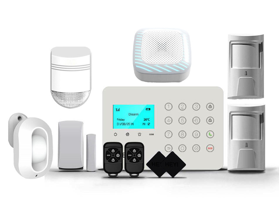 Kit Alarmă GSM Heyi - Protecție Completă Wireless