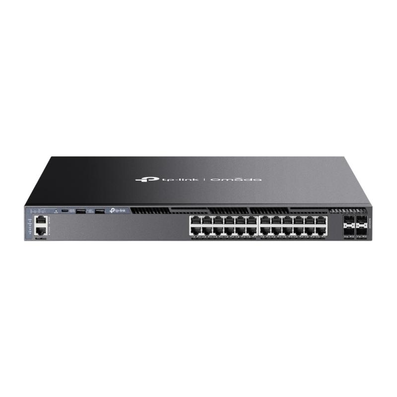 Switch Omada TP-Link 24-Port Gigabit L3 Managed cu 4x 10G SFP+