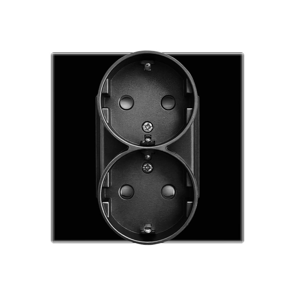 Priza Dubla LUXION Sticla | Siguranta & Design Modern - imagine 6