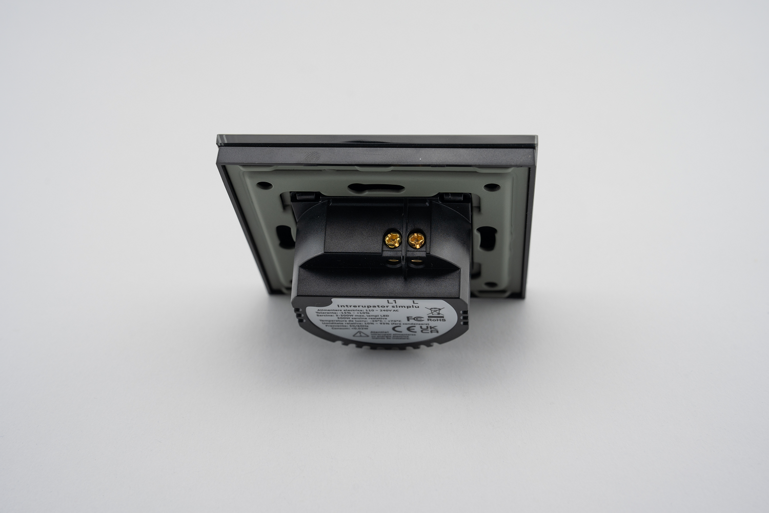 Întrerupător Touch Sticlă LUXION, 500W, Albastru - imagine 16