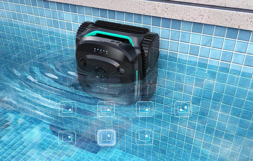 Robot Curățare Piscină WYBOT C2PRO Wireless 150m² - imagine 9