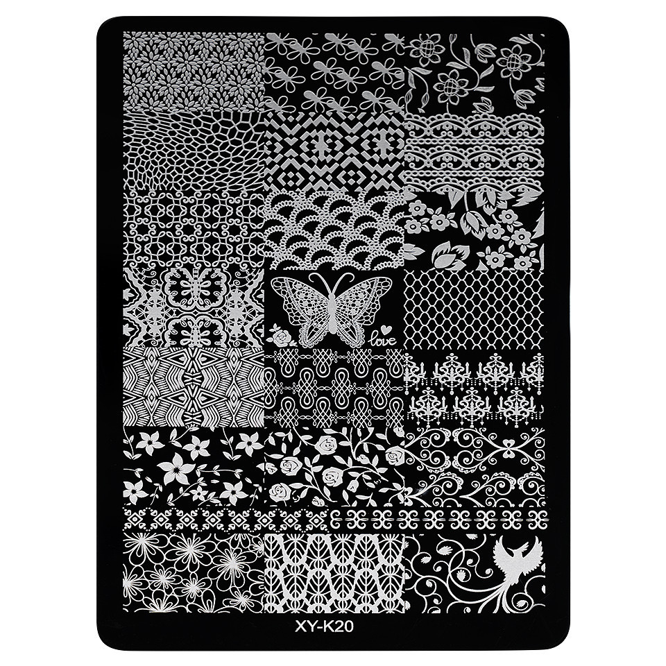 Matriță Metalică Stampilă Unghii Luxorise Divine Touch