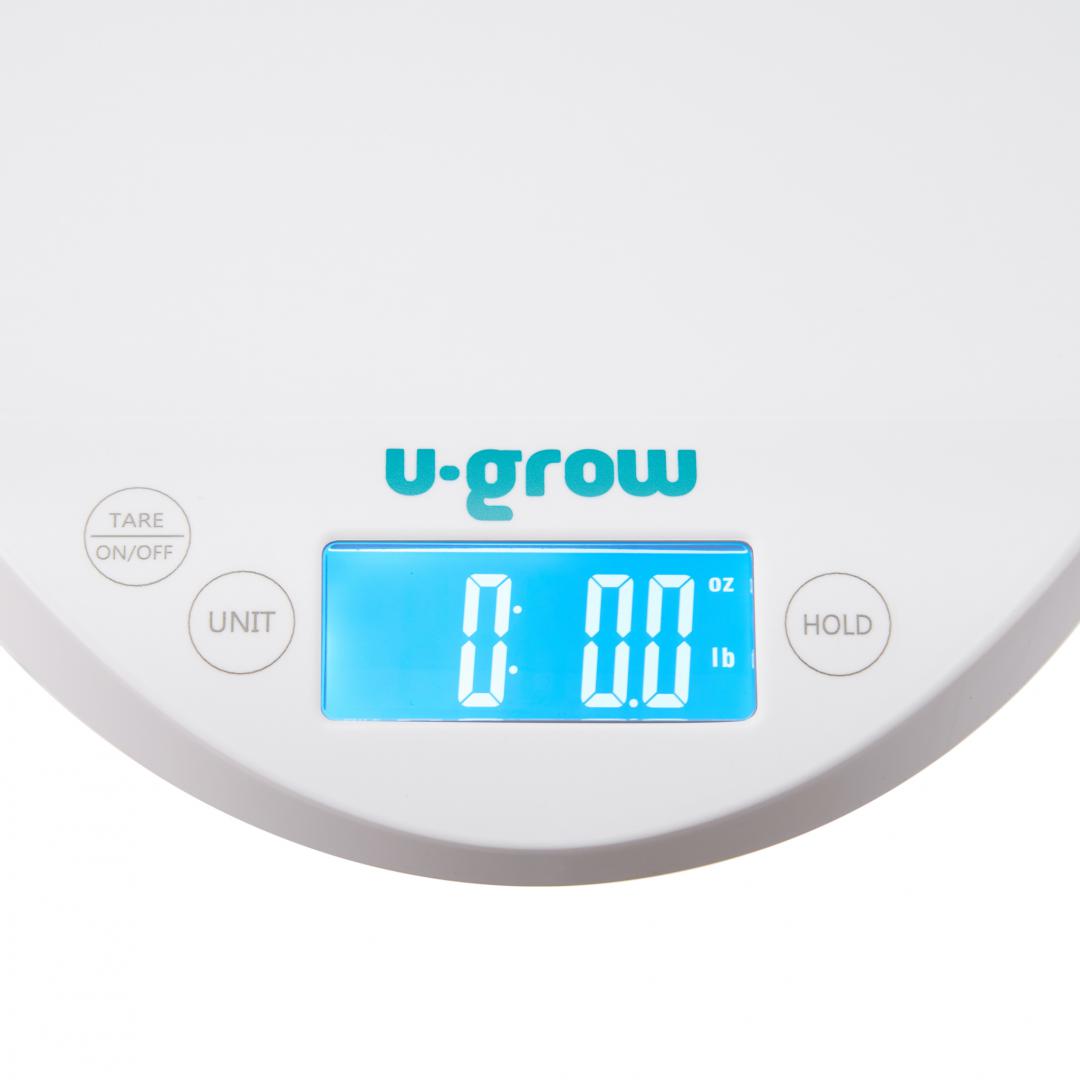 Cântar Bebe U-GROW 2 în 1 Bluetooth 30kg - Monitorizare Inteligentă - imagine 4
