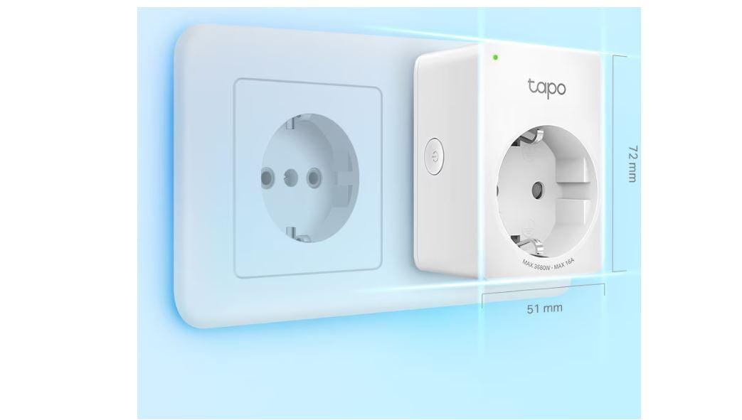 Priză Inteligentă TP-Link Tapo P110 (2 bucăți) - Monitorizare Consum - imagine 3