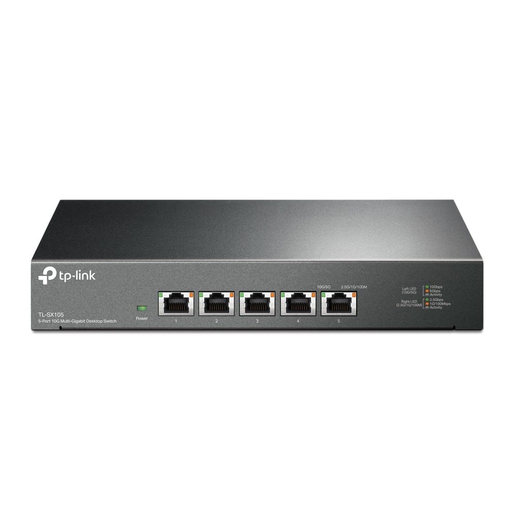 Switch TP-LINK TL-SX105 5 Porturi 10G Multi-Gigabit Metal