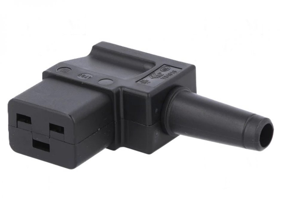 Conector IEC C19 Unghi 16A OEM - Siguranță