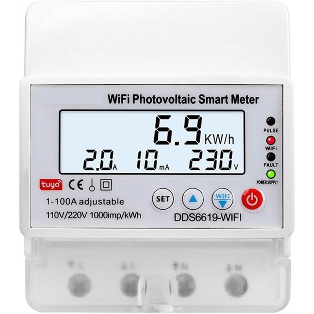 Contor Energie WIFI 100A Bidirecțional Sinotimer