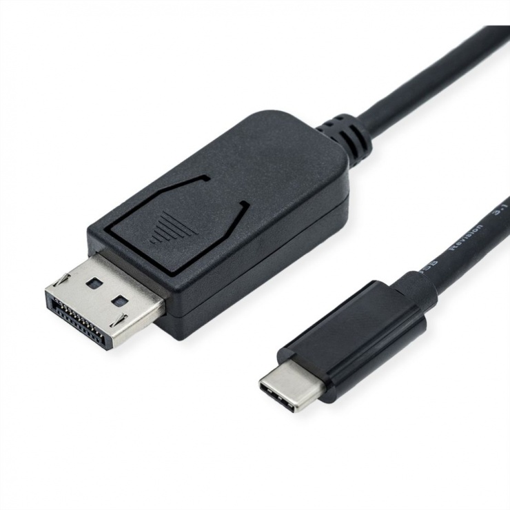 Cablu USB-C la DisplayPort 8K, Roline 1m