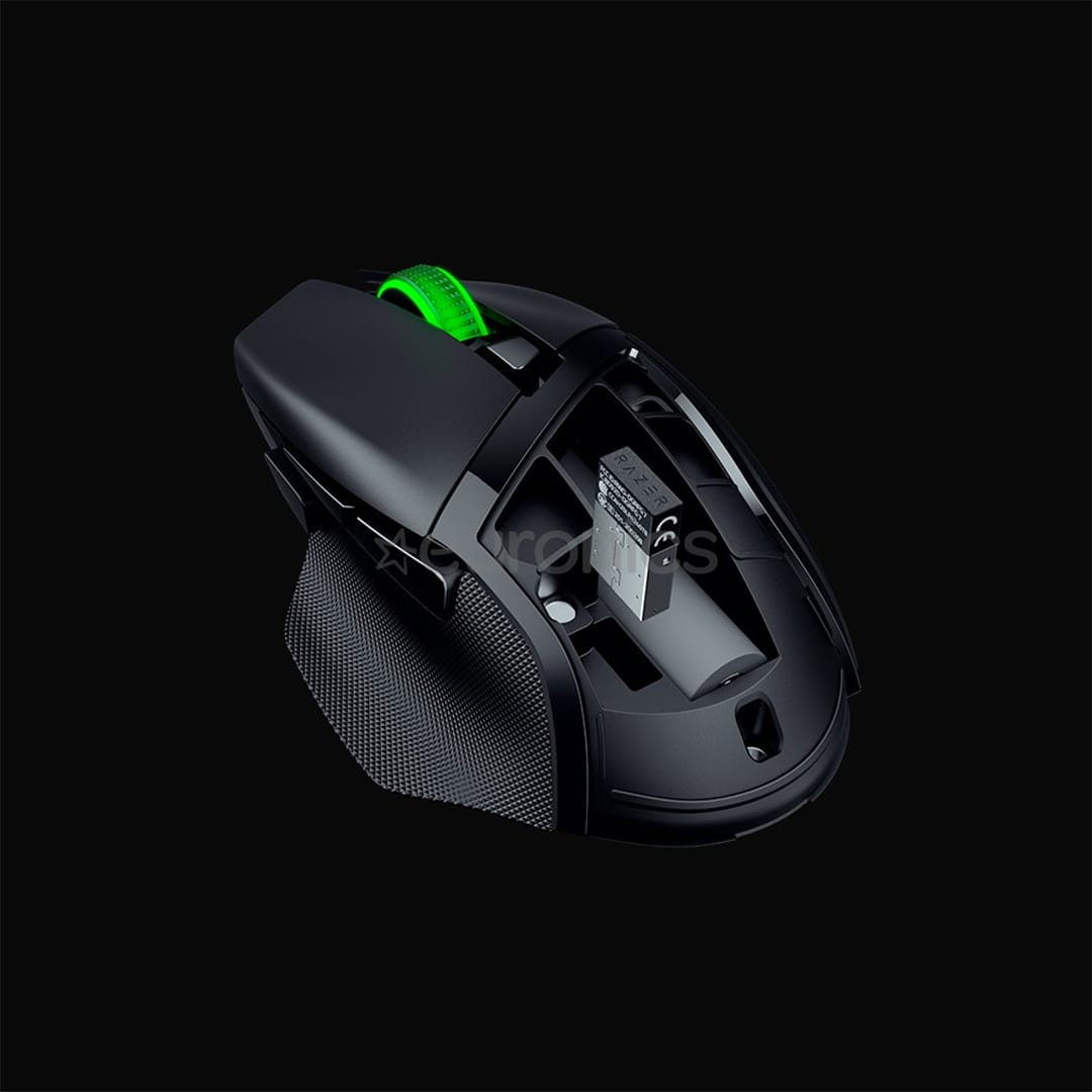 Mouse Razer Basilisk V3 X HyperSpeed 18K DPI Wireless Negru - imagine 5