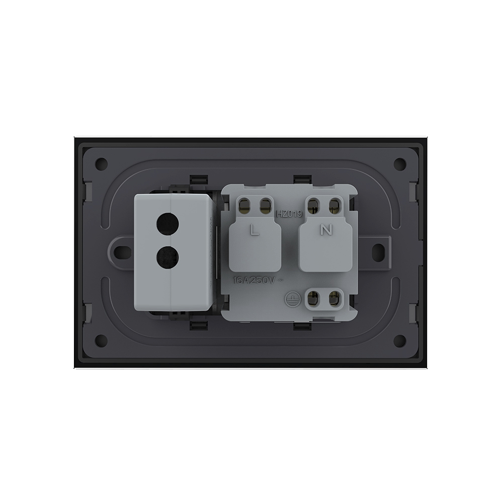 Priza Simplă cu USB Livolo, Italiană, Sticlă - imagine 8