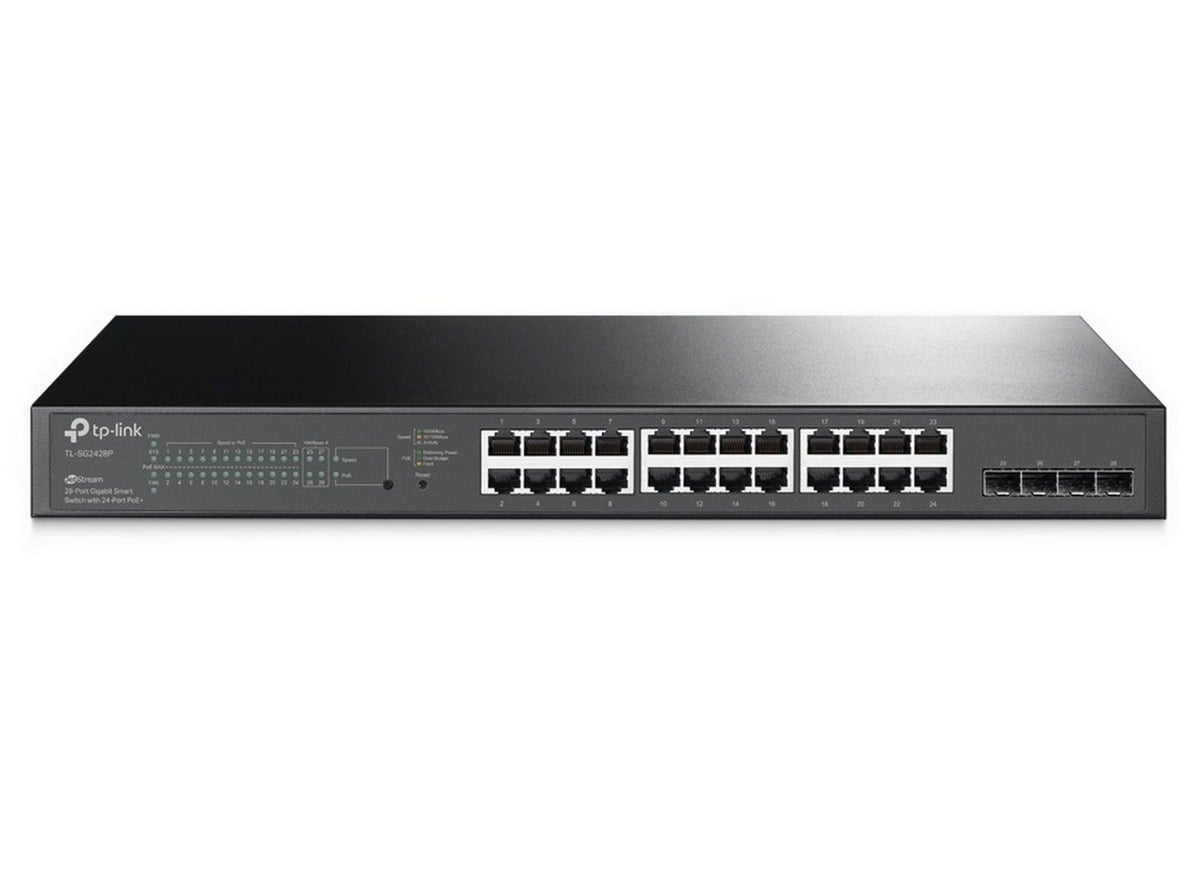 Switch TP-Link 24 Porturi PoE+ 250W - TL-SG2428P