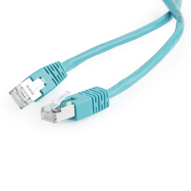 Cablu Patch Cord FTP Gembird Cat5e 2m Verde Ecranat