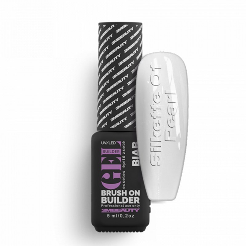 Liquid Polygel 2M Hema Free BIAB Silkette 01 Pearl Nailshop
