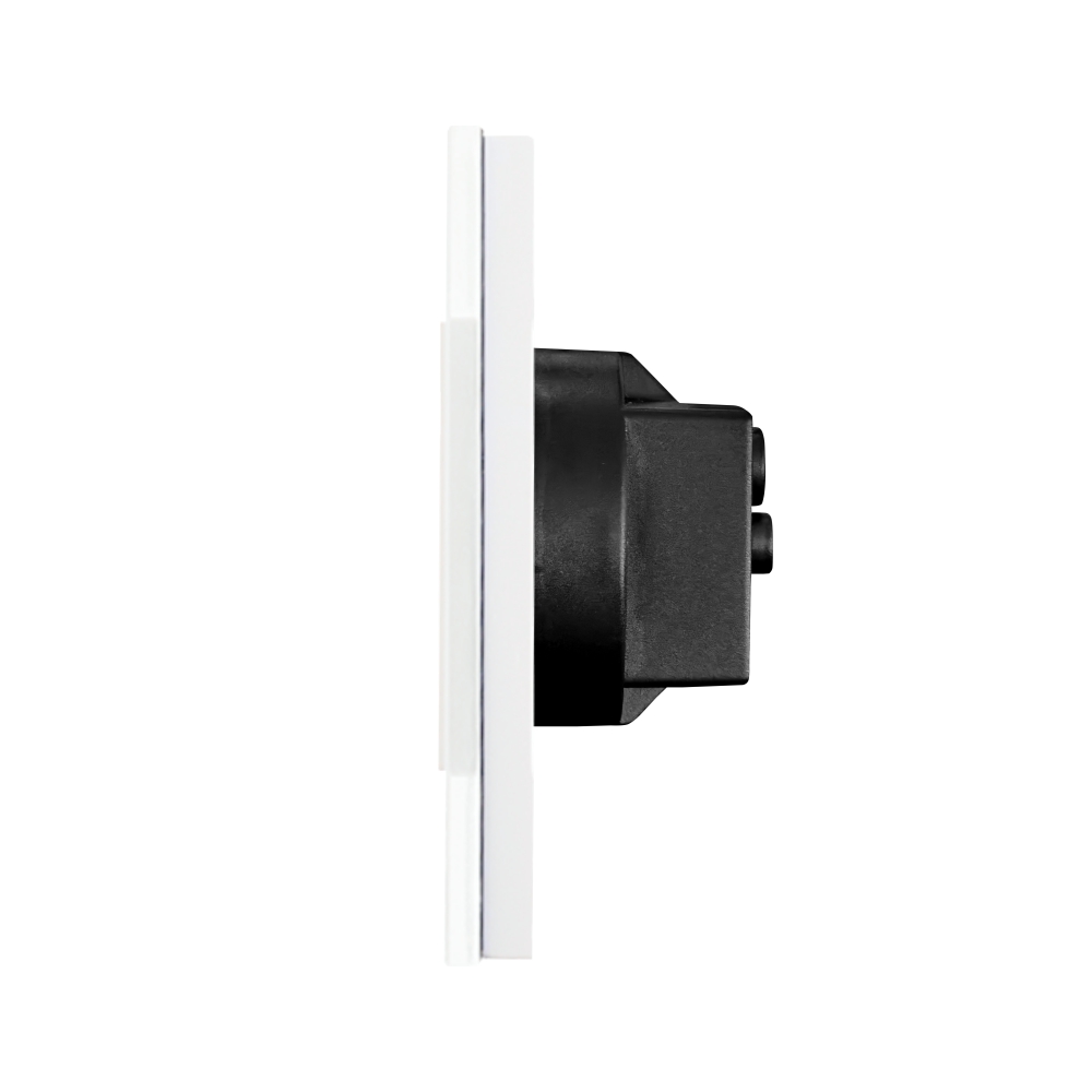 Priză Triplă LUXION cu Ramă Sticlă, IP45 - imagine 3