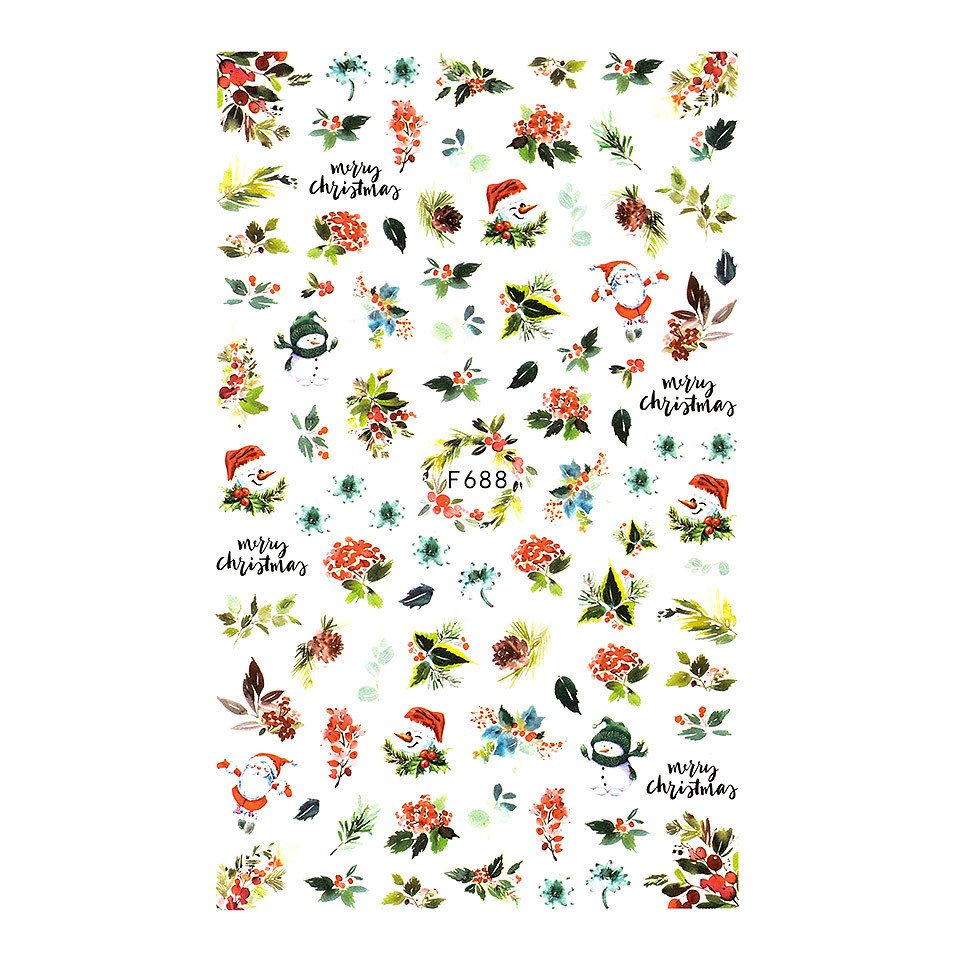 Abtibild Unghii SensoPRO F688 | Model Winter Passion - imagine 2