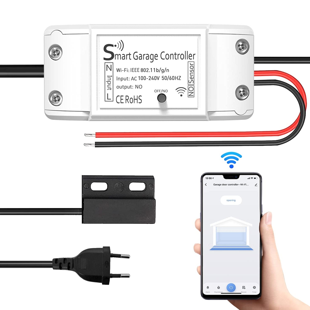 Releu Smart Garaj LUXION, Control Aplicație WiFi