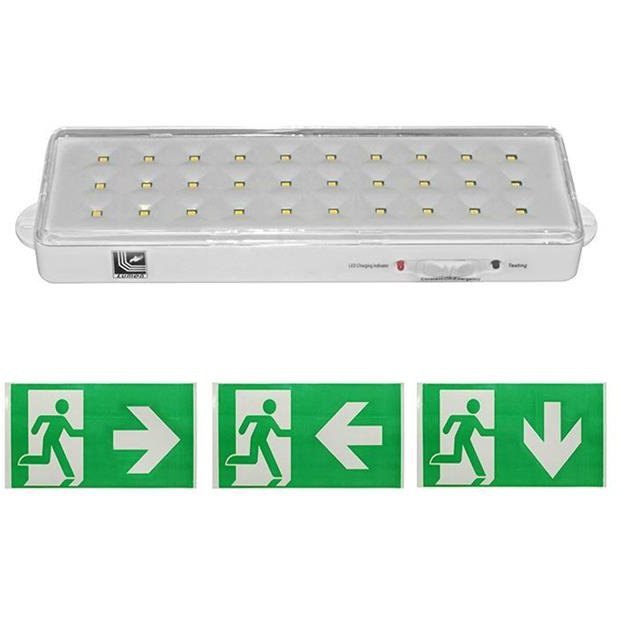 Lampa Adeleq 19-915/P, Exit, 30 LED, 7h