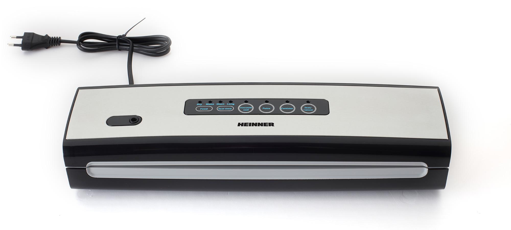 Aparat de Vidat Heinner HAV-130BKSS 130W - Inox, Touch - imagine 5