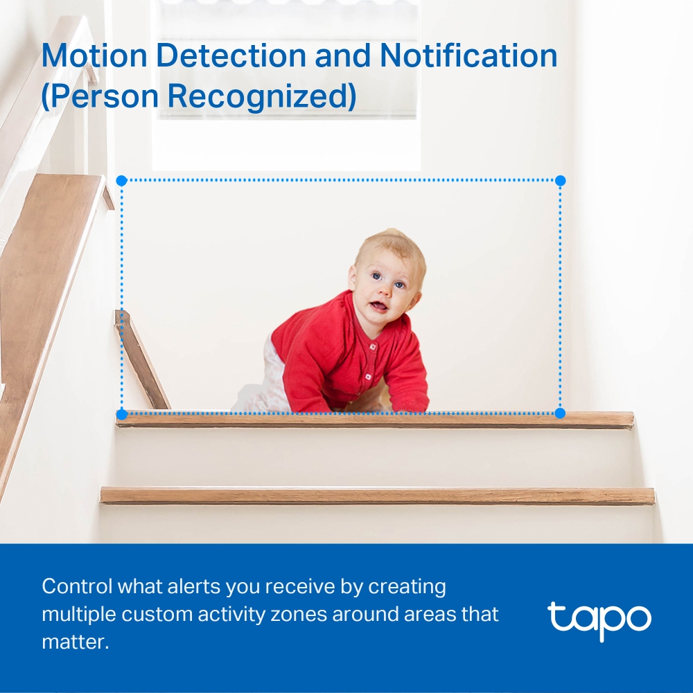 Set 2 Camere de Supraveghere TP-LINK Tapo C200 Pan/Tilt 1080P - imagine 6