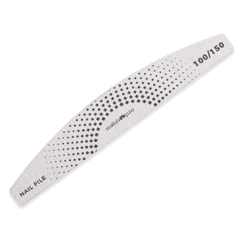 Pila Semiluna Nailshop 100/150 Ergonomica
