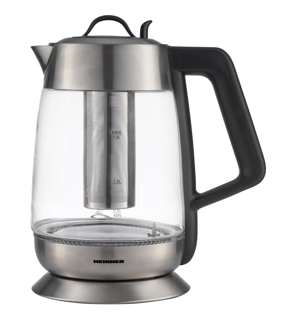 Fierbator Electric Heinner HEK-TF18GX 1.7L Touch Inox