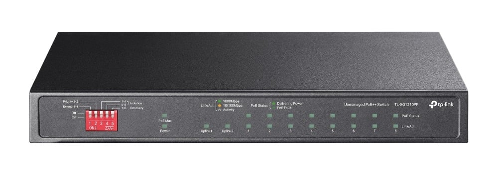 TP-Link Switch 10 Porturi PoE++ 123W