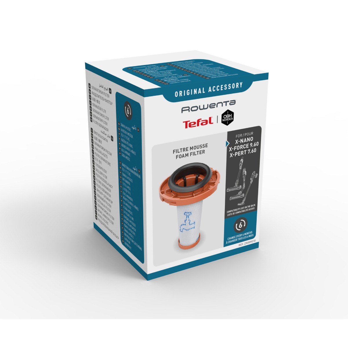 Filtru Spuma Rowenta ZR009010 Compatibil