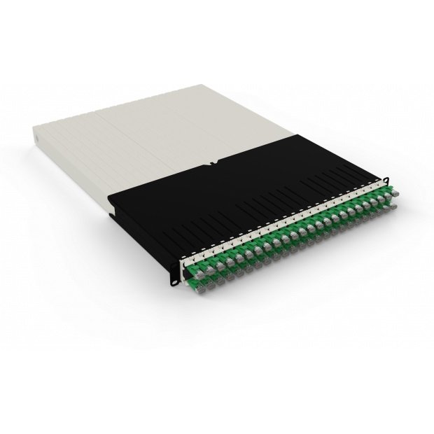PatchBox Verde 24 Porturi STP Preconfigurata