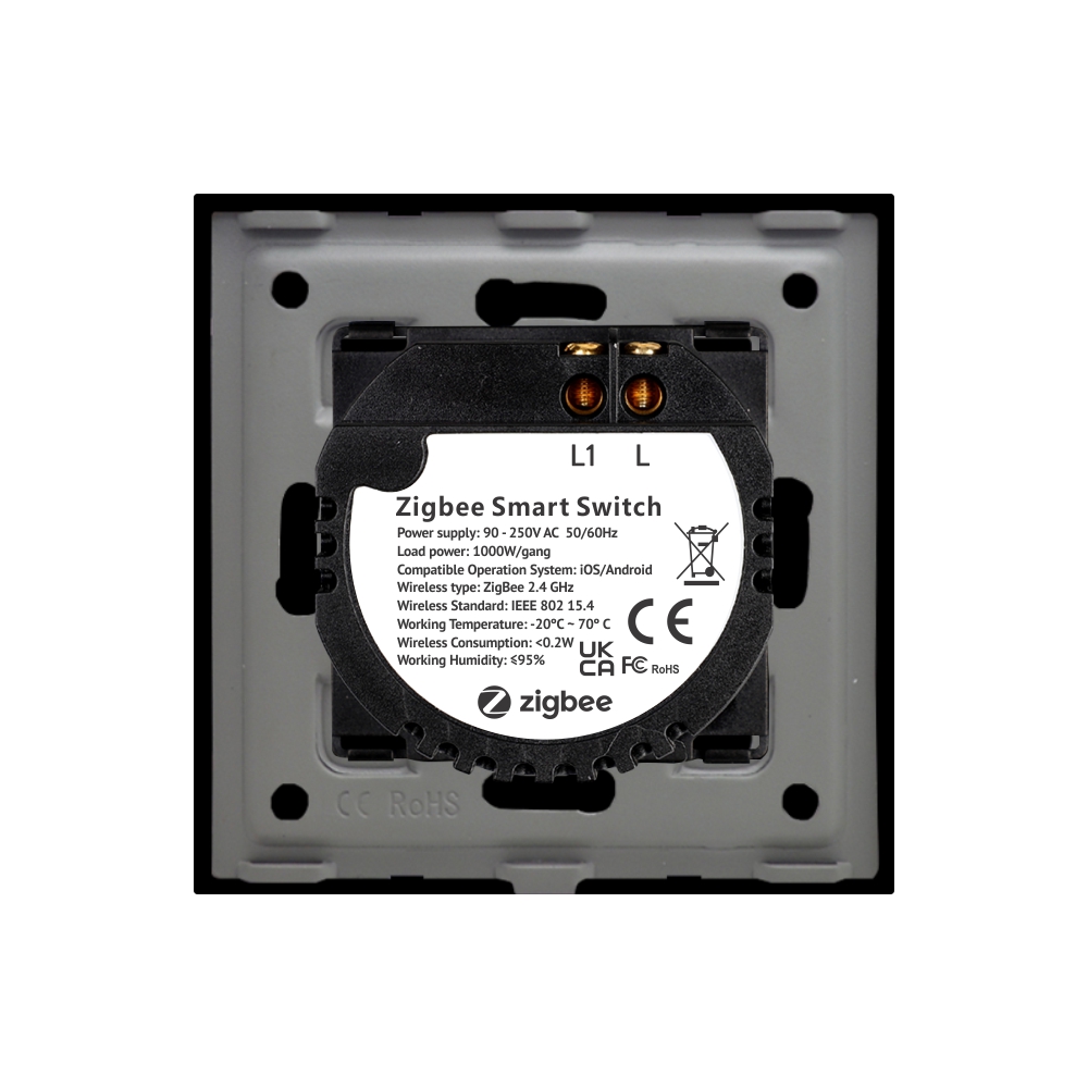 Întrerupător Touch Sticlă Luxion ZigBee Smart - imagine 8