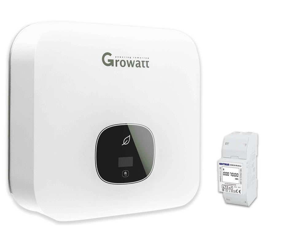 Invertor Growatt 3.6kW 98.4% Eficiență + Contor