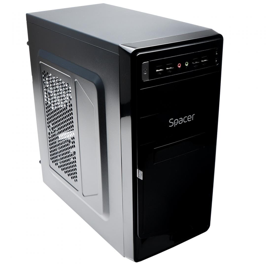 Carcasa Gaming Spacer New Mercury ATX cu Sursa 500W - imagine 12