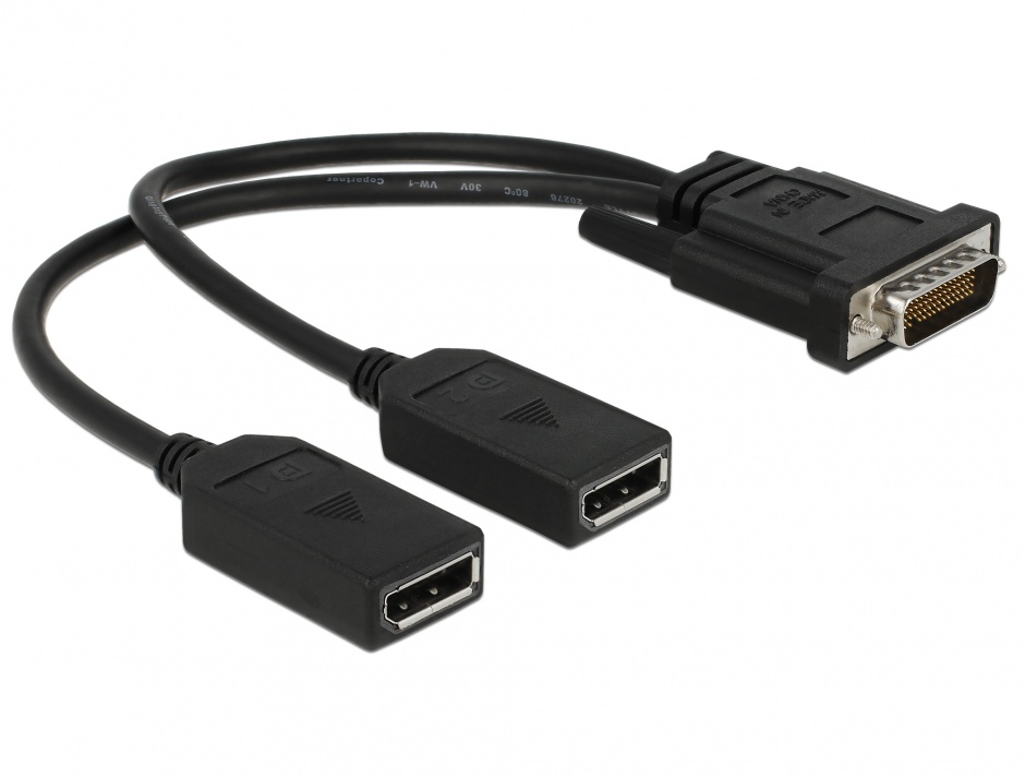 Adaptor Delock DMS-59 la 2x DisplayPort
