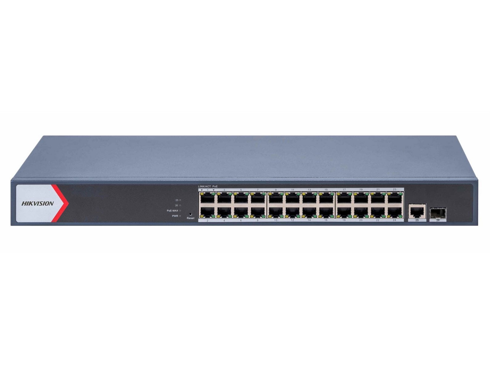 Switch Smart Hikvision DS-3E1526P-EI/M, 24 Porturi PoE 230W