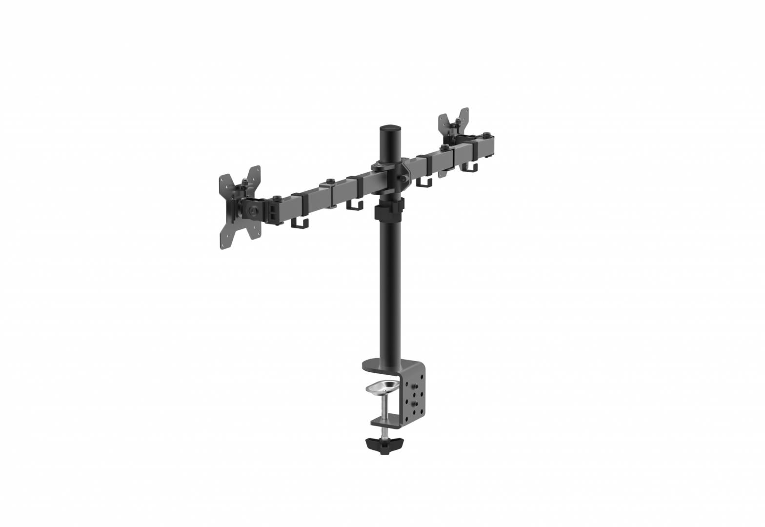 Suport Dublu Monitor Serioux MM1903A 10-27" Reglabil - imagine 3
