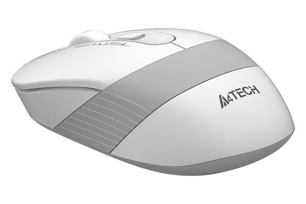 Mouse A4Tech FM10 cu fir, optic, 1200 DPI - Alb/Gri - imagine 6