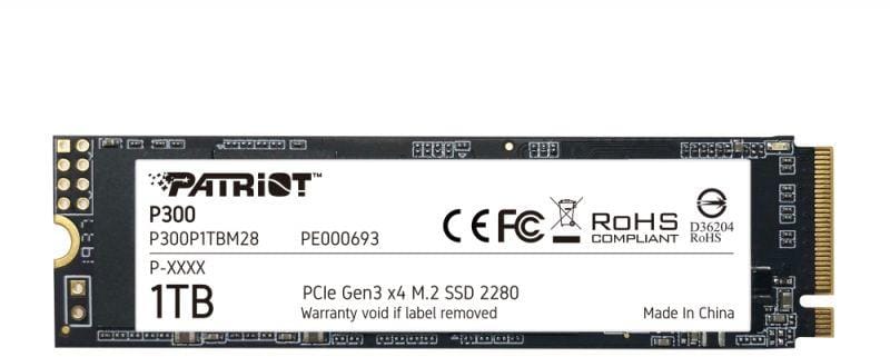 SSD PATRIOT P300 1TB NVMe M.2 - Până la 2100 MB/s - imagine 2