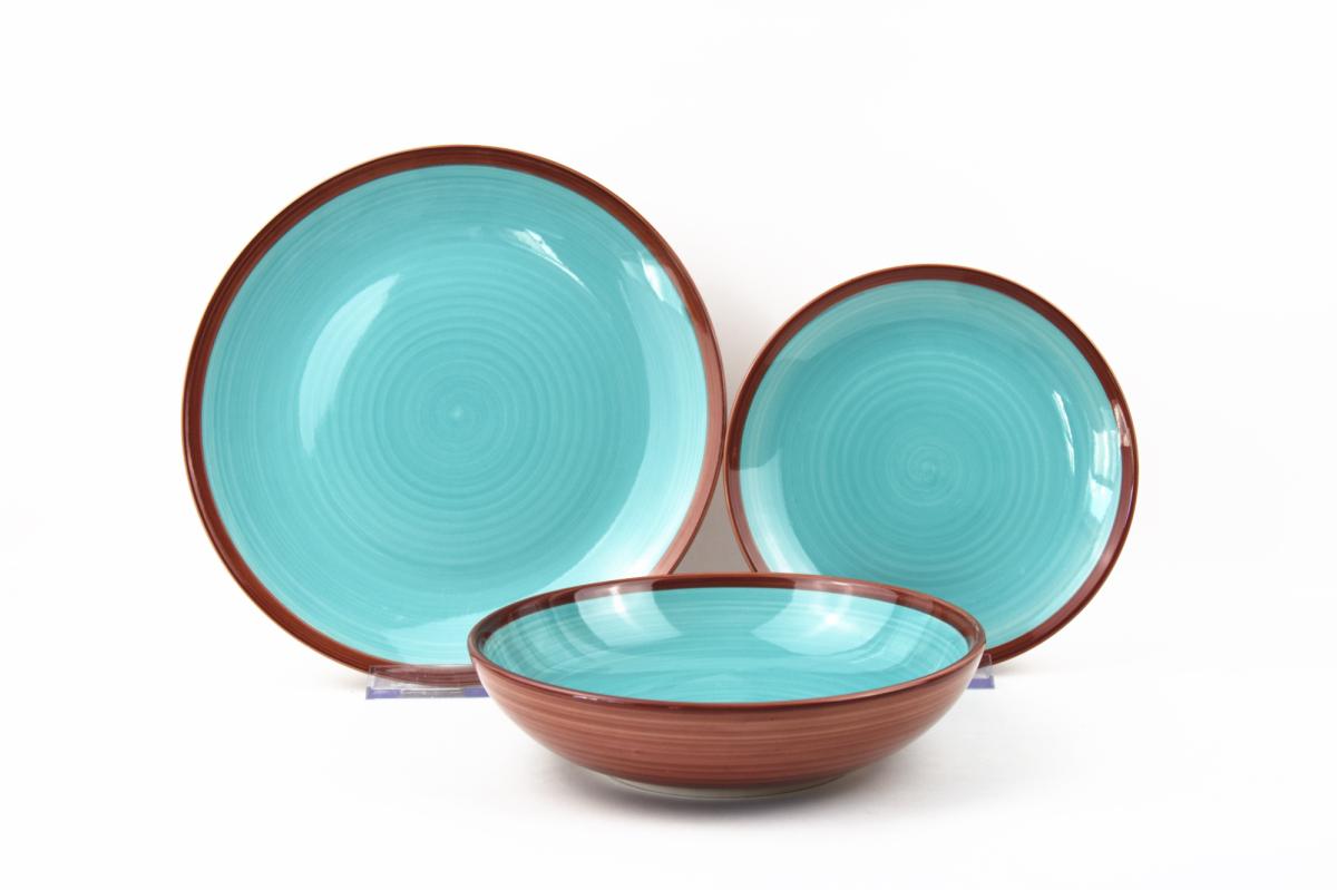 Serviciu Masa Ceramica 18 Piese Sierra - Heinner Art of Dining - imagine 2