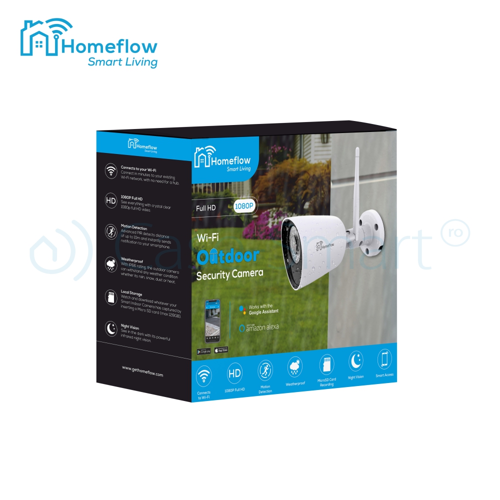 Camera Exterior Homeflow C-6003 1080P Wi-Fi - imagine 2