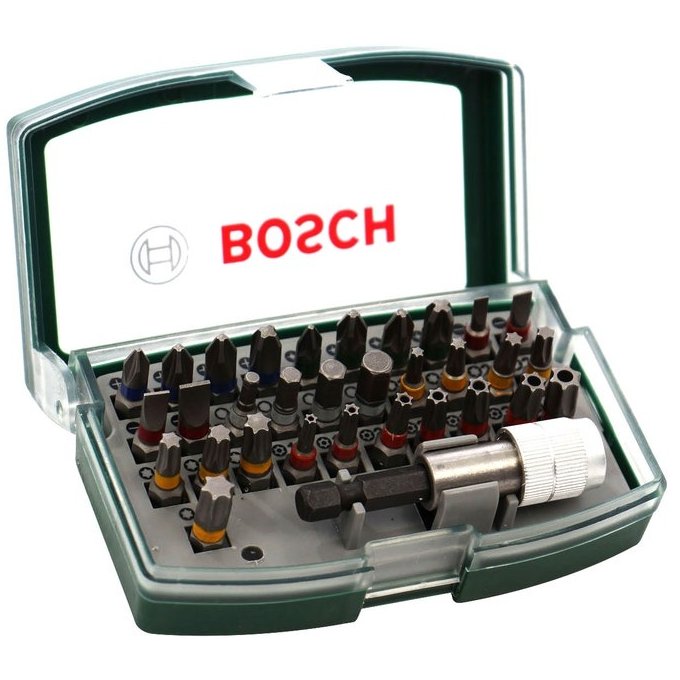 Set 32 bucăți Bosch Capete Insurubare Mixte - imagine 1