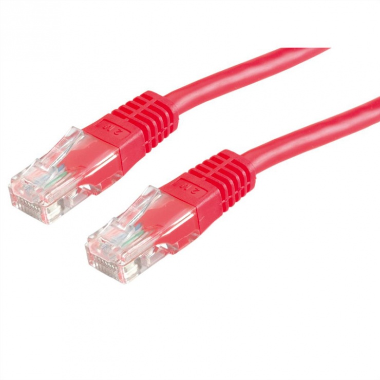 Cablu Retea RJ45 Mycon UTP Cat.6 10m Rosu