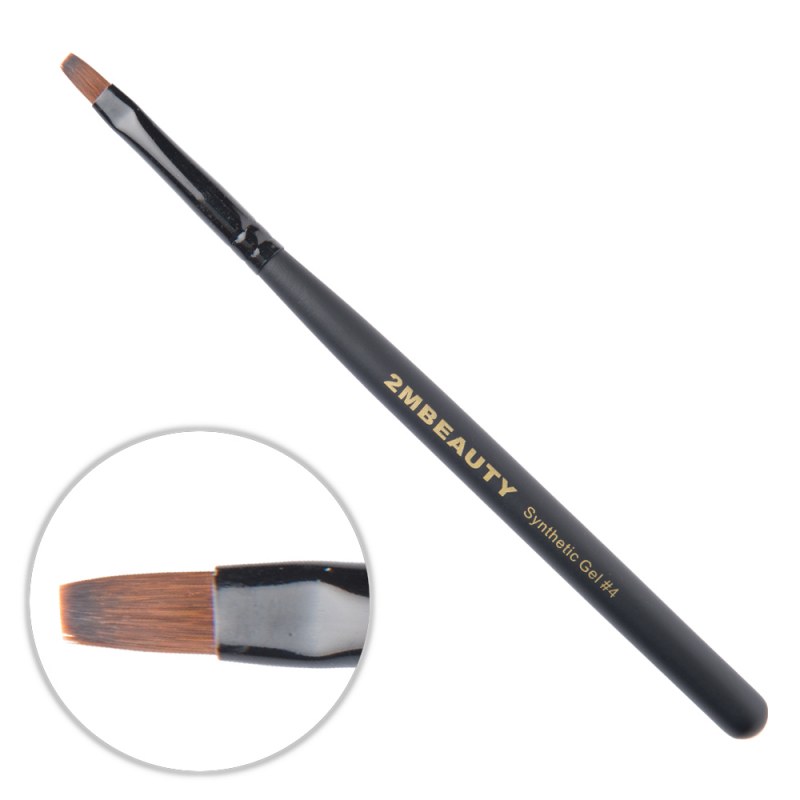 Pensula Gel Sintetic 2M Beauty Nr.4