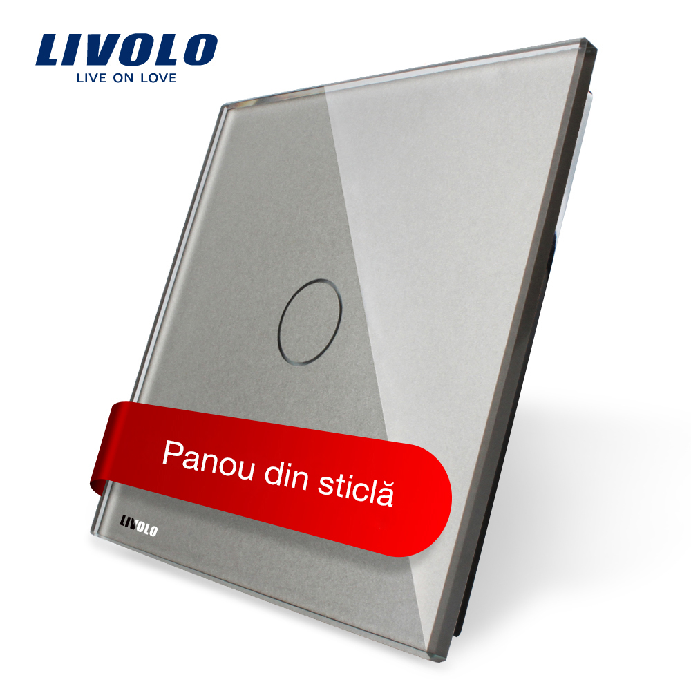 Panou Touch Livolo din Sticlă, Design Modern și LED - imagine 20